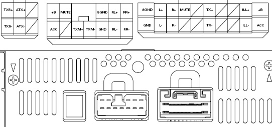 PIONEER Car Radio Stereo Audio Wiring Diagram Autoradio ... pioneer avh p3100dvd wiring harness 